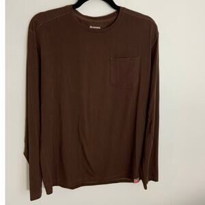 Simms‎ Men's Long Sleeve Tee size medium